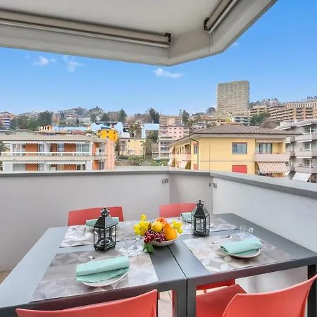 Quadrifoglio Apartment With Terrace - Happy Rentals * Lugano