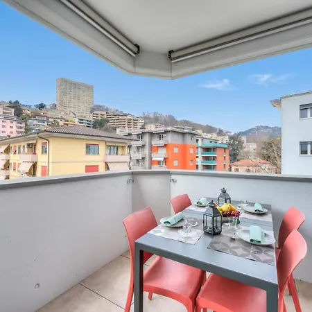 Apartman Quadrifoglio Apartment With Terrace - Happy Rentals Lugano